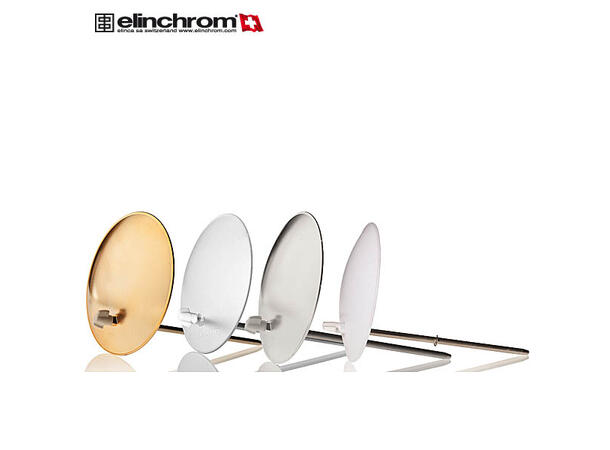 Elinchrom EL-26310 Deflektor Set Sølv, Gull, Frost, Transparent 